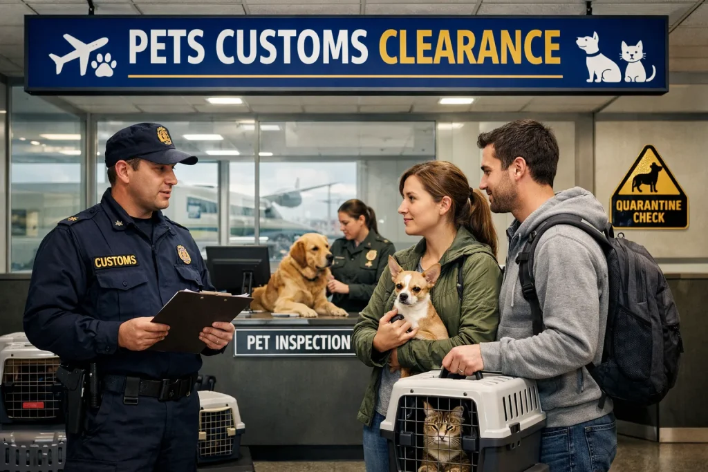 Pets Customs Clearance